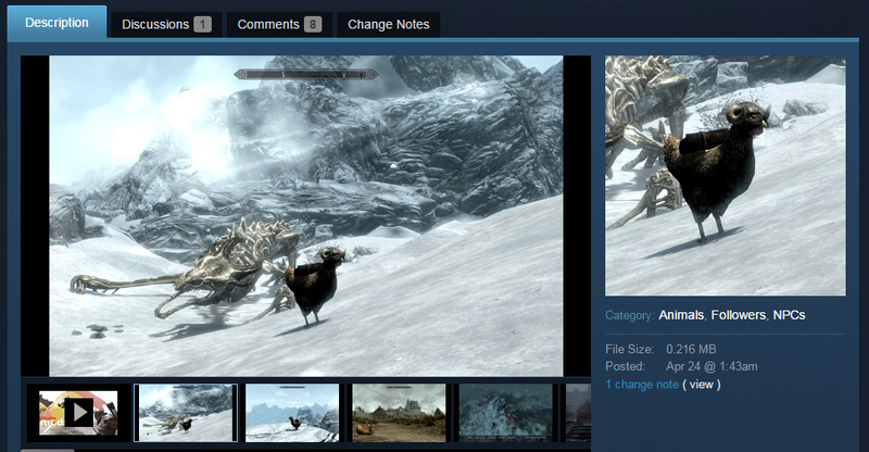 Illustration for article titled The Most Ridiculous Skyrim Mods People Are Trying To Sell On Steam